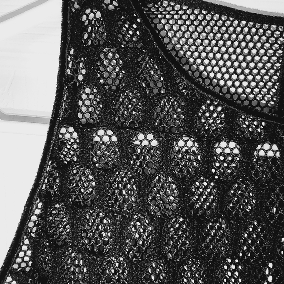 Maje mesh polka dot top M 8 - Picture 9 of 9